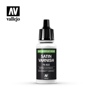 Auxiliary Products: Satin Varnish (17ml) - Sweets and Geeks