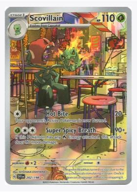 Scovillain (Illustration Rare) SV01: Scarlet & Violet Base Set # 202/198 - Sweets and Geeks