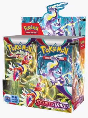 Scarlet & Violet Booster Box (Pre-Sell 3-27-23) - Sweets and Geeks