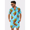 Pac-man Waka-Waka Summer Shirt W/ Shorts- Medium - Sweets and Geeks