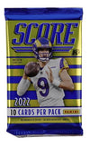 2022 Panini Score Football H2 Hybrid Pack - Sweets and Geeks