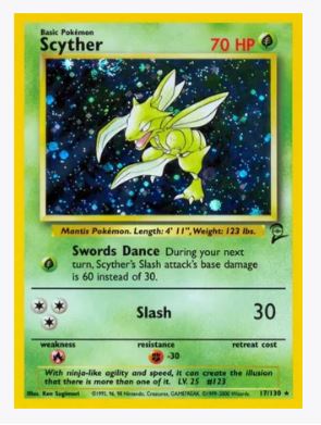 Scyther Base Set 2 # 017/130 - Sweets and Geeks