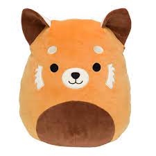 Squishmallow - Seth the Red Orange Panda 5'' - Sweets and Geeks