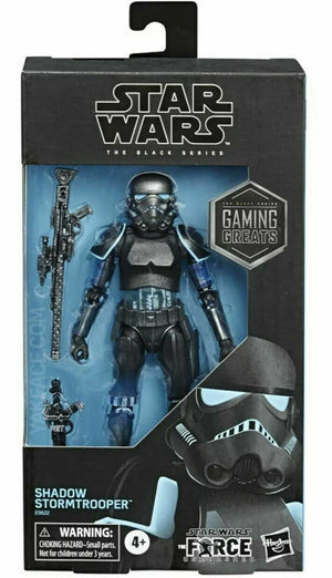 Star Wars The Black Series - Shadow Stormtrooper Action Figure - Sweets and Geeks