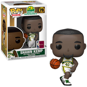 Funko Pop Basketball: Seattle Supersonics - Shawn Kemp #79 - Sweets and Geeks