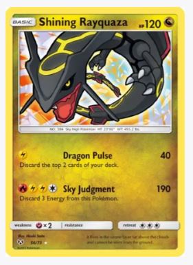 pokemon rayquaza card value Shining Rayquaza Shining Legends # 56/73 – Sweets and Geeks