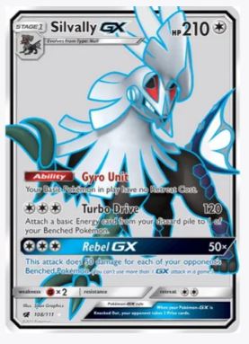 Silvally GX (Full Art) SM - Crimson Invasion # 108/111 - Sweets and Geeks