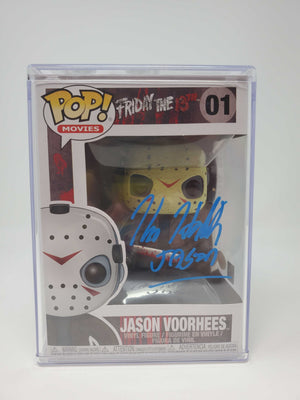 Funko Pop Movies: Friday the 13th - Jason Voorhees #01 (Signed by Kane Hodder) - Sweets and Geeks