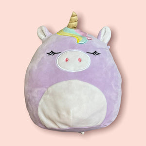 (No Tag) Squishmallows - Silvia the Purple Unicorn Plush 8" - Sweets and Geeks