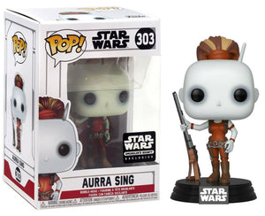 Funko Pop Movies: Star Wars - Aurra Sing (Smuggler's Bounty) #303 - Sweets and Geeks