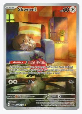 Skwovet (Illustration Rare) SV01: Scarlet & Violet Base Set # 222/198 - Sweets and Geeks