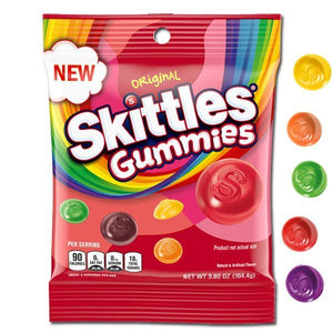 Skittles Gummies Original 5.8oz Bag - Sweets and Geeks