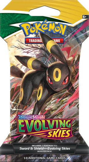 Pokemon: Sword & Shield—Evolving Skies Sleeved Booster Pack (Pre-Sell 8-27-21) - Sweets and Geeks
