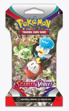 Scarlet & Violet Sleeved Booster Pack - Sweets and Geeks