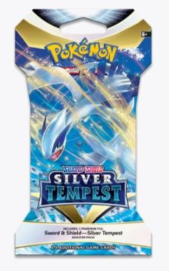 Silver Tempest Sleeved Booster Pack - Sweets and Geeks