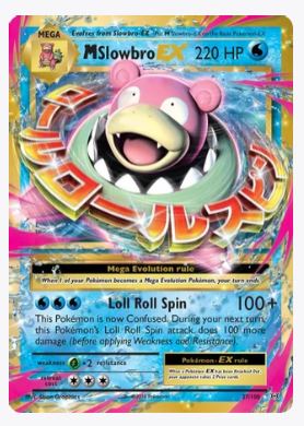 M Slowbro EX XY - Evolutions # 27/108 - Sweets and Geeks