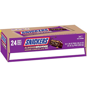 Snickers Almond Brownie 1.2oz - Sweets and Geeks