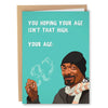 High AF Snoop Dogg Greeting Card - Sweets and Geeks