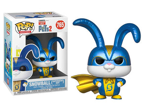 Funko Pop Movies: The Secret Life of Pets 2 - Snowball (Superhero Suit) #765 - Sweets and Geeks