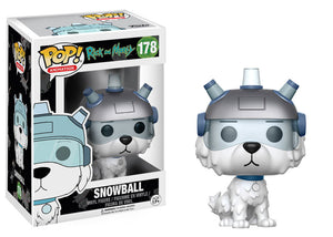 Funko Pop Animation: Rick and Morty - Snowball #178 - Sweets and Geeks