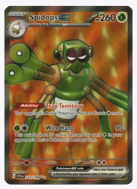 spidops ex pokemon card value Spidops ex (Full Art) SV01: Scarlet & Violet Base Set # 223/198 – Sweets and Geeks