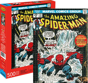 Marvel Spider-Man Cover 500pc Puzzle - Sweets and Geeks