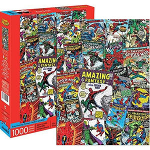 Marvel Spider-Man Collage 1,000pc Puzzle - Sweets and Geeks
