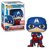 Funko Pop Marvel: Spider-Man Homecoming - Captain America (Collector Corps) #693 - Sweets and Geeks