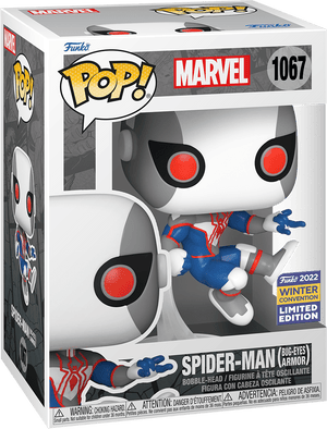 Funko Pop!: Marvel - Spider-Man (Bug-Eyes Armor) (2022 Winter Convention) #1067 - Sweets and Geeks