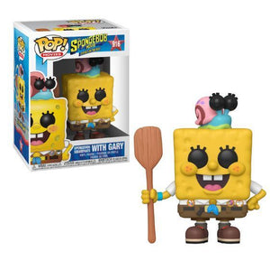 Funko Pop Movies: Sponge on the Run - Spongebob Squarepants with Gary #916 - Sweets and Geeks