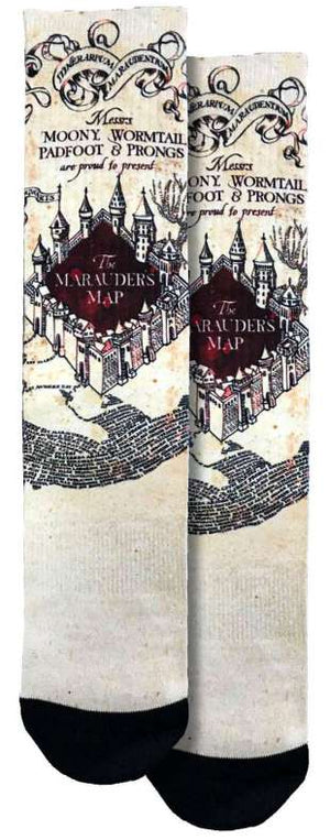 MARAUDER'S MAP SOCKS - Sweets and Geeks