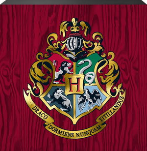 Hogwarts Crest Box Sign - Sweets and Geeks