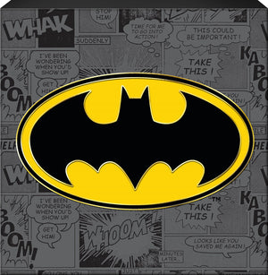 Batman Box Sign - Sweets and Geeks