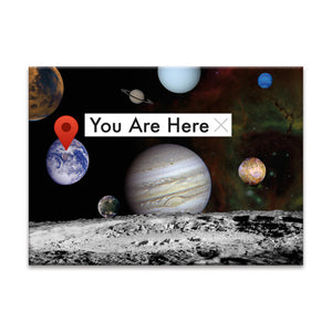 NASA You Are Here Magnet - Sweets and Geeks