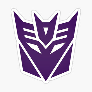 Transformers Decepticon Sticker - Sweets and Geeks