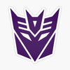 Transformers Decepticon Sticker - Sweets and Geeks