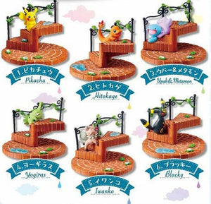 Re-ment Pokemon Cute! Connect! Pokemon Stairs -City After the Rain Pack - Sweets and Geeks
