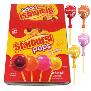 Starburst Lollipops Single - Sweets and Geeks
