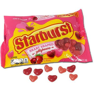 Starburst Strawberry/Cherry Hearts Jelly Beans 11oz - Sweets and Geeks