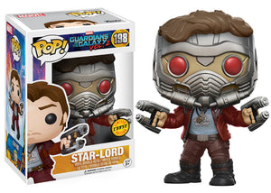 Funko Pop Marvel: Guardians of the Galaxy Vol. 2 - Star-Lord (Masked) Chase #198 - Sweets and Geeks