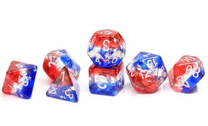 Sirius Star Spangled Banner RPG 7 Set Dice - Sweets and Geeks
