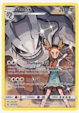 Steelix (Secret) SM - Cosmic Eclipse # 247/236 - Sweets and Geeks