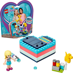 LEGO Friends Stephanie’s Summer Heart Box 41386 Building Kit (95 Pieces) - Sweets and Geeks