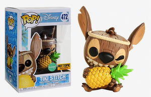 Funko Pop Disney: Lilo & Stitch - Tiki Stitch (Scented) (Hot Topic Exclusive) #472 - Sweets and Geeks