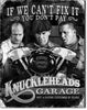 Stooges - Garage Metal Tin Sign - Sweets and Geeks