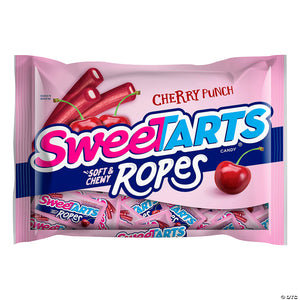 Sweetarts Ropes Cherry Punch Fun Size Bags 9oz - Sweets and Geeks