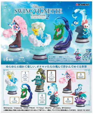 Re-ment Pokemon Pokemon Swing Vignette Collection Vol.2 Pack - Sweets and Geeks