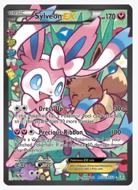 Sylveon EX (Full Art) Generations: Radiant Collection # RC32/RC32 - Sweets and Geeks