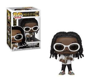 Funko Pop Rocks: Migos - Takeoff #110 - Sweets and Geeks