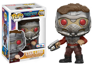 Funko Pop! Marvel: Guardians of the Galaxy Vol. 2 - Star-Lord (Action Pose) (Toys R Us) #209 - Sweets and Geeks